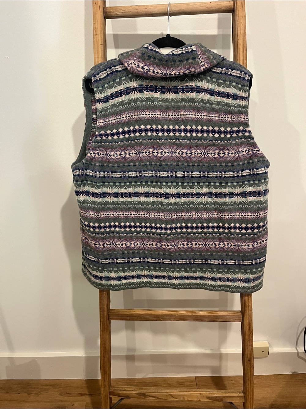 Chaps Sweater Vest - Picture 3 of 4